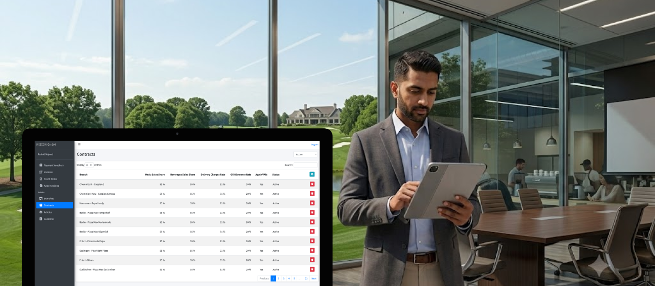 Billing System - contracts management